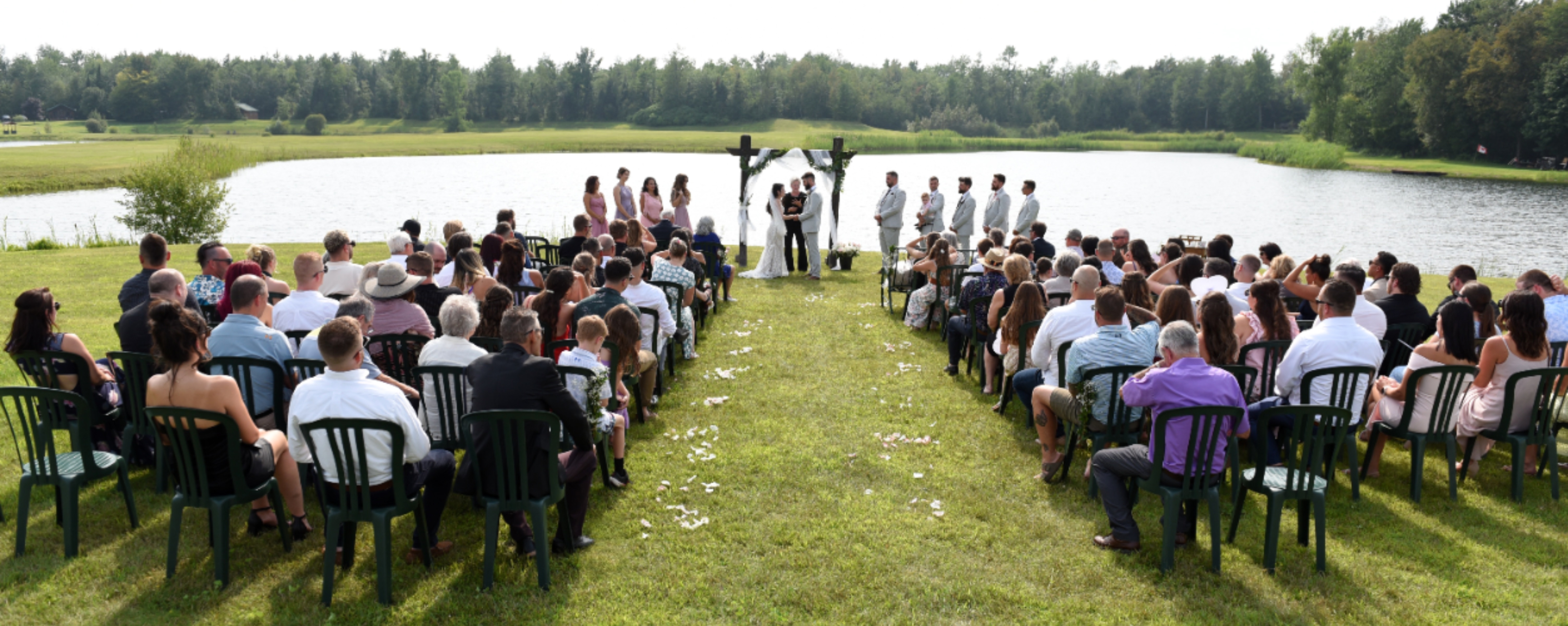 Event field at Domaine Labrador